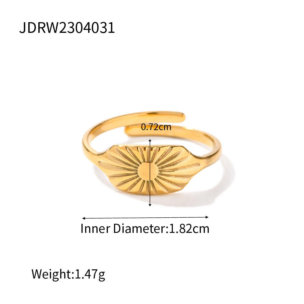 Trendy Stainless Steel Ring for Women | Best-Seller Minimalist Style