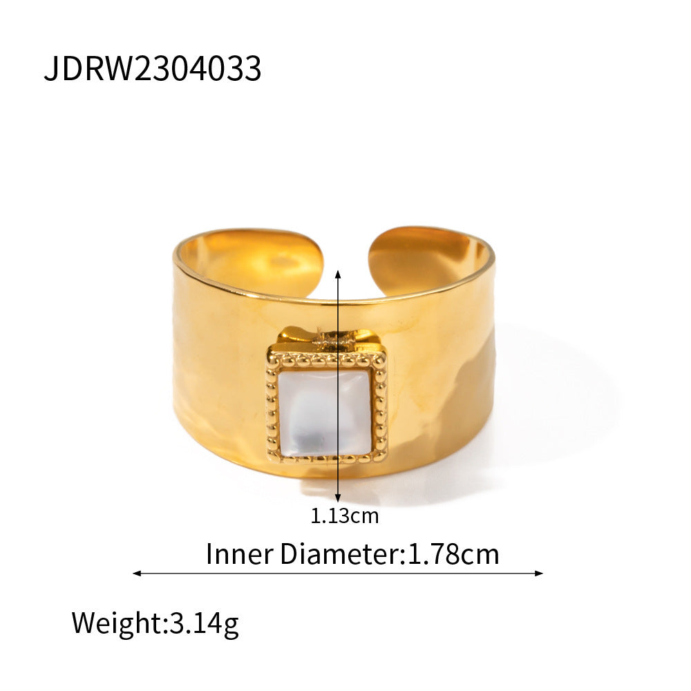 Trendy Stainless Steel Ring for Women | Best-Seller Minimalist Style